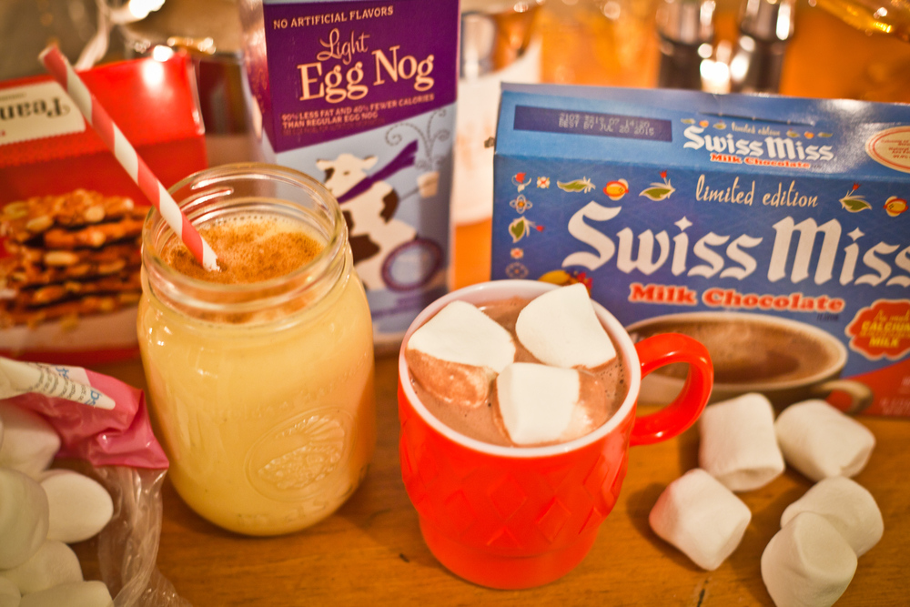 Even though eggnog and hot cocoa are delicious during the holiday season, stick to apple cider, which has less fat and sugar. Photo by Kara Wilkinson