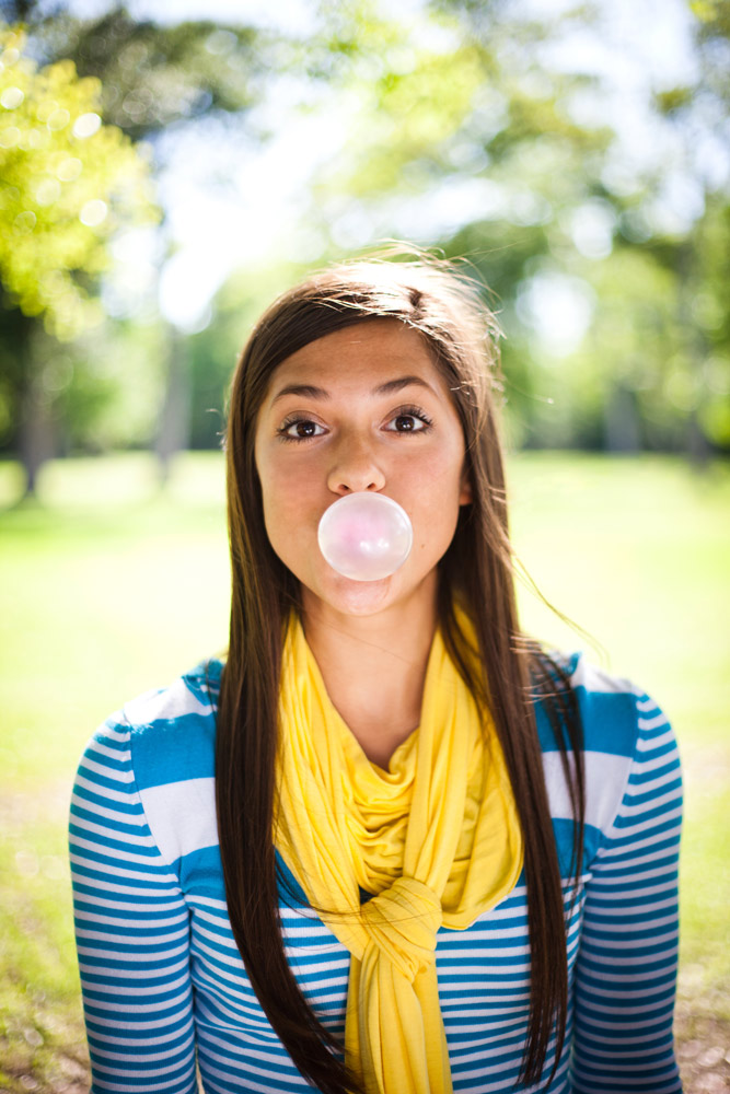 Chewing gum has its benefits. Photo by Kara Wilkinson