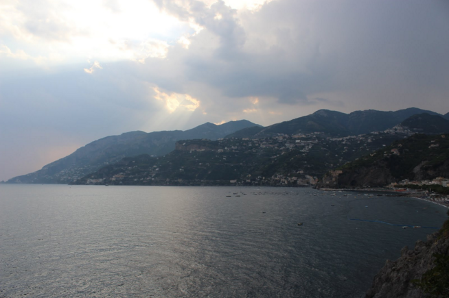The beautiful view of the Amalfi Coast. Photo by Arjun Seth