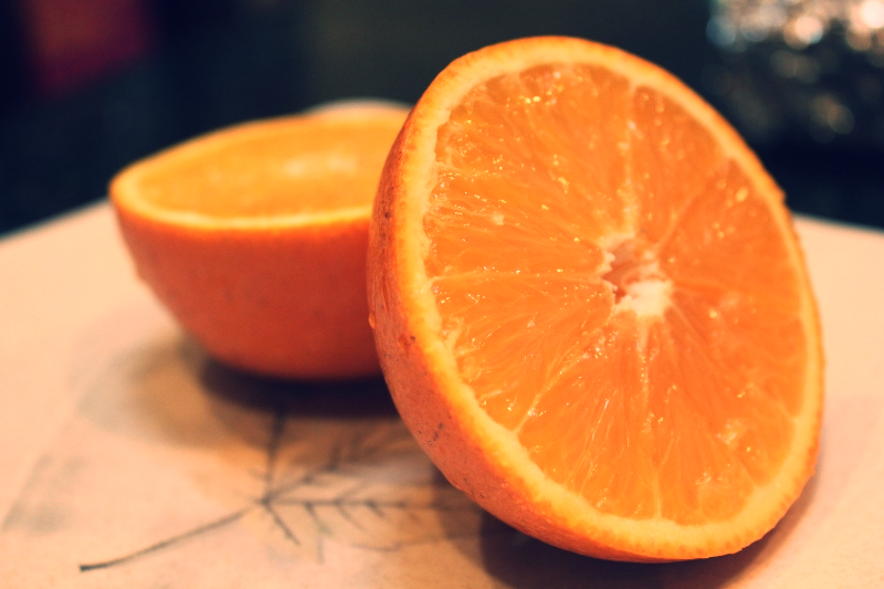 A juicy Texan orange is perfect for an afternoon snack. Photo by Hannah Lu