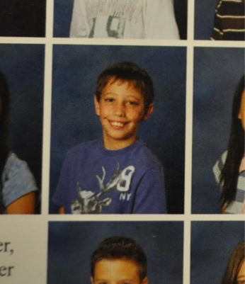 Ryan Lee has come a long way since middle school. Photo from the Canyon Vista yearbook archives.
