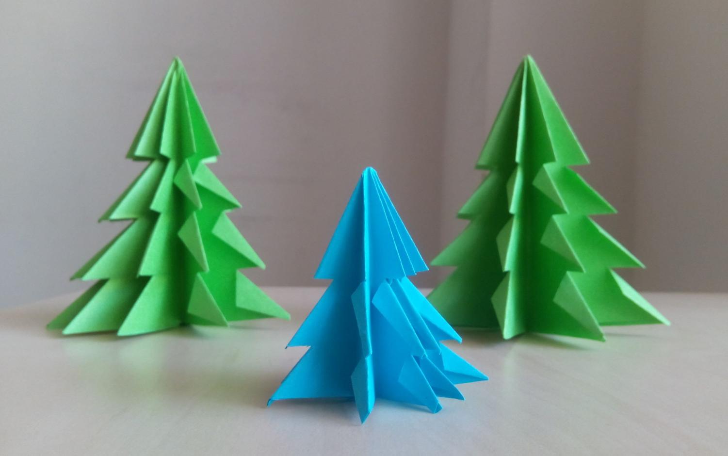 How To Make A Paper Christmas Tree – Canyon Echoes