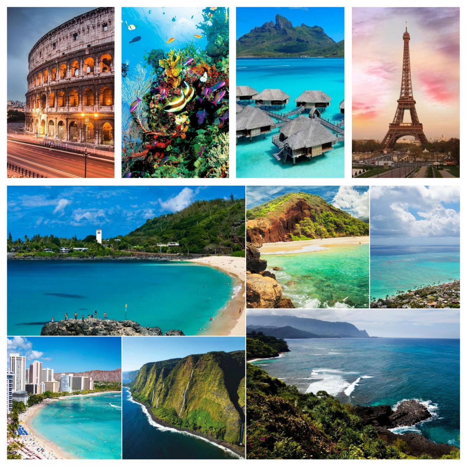 top places to travel in the world