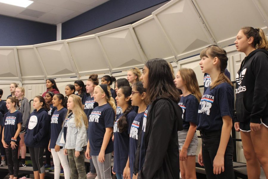 How+Honors+Choir+Prepares+for+the+Fall+Concert