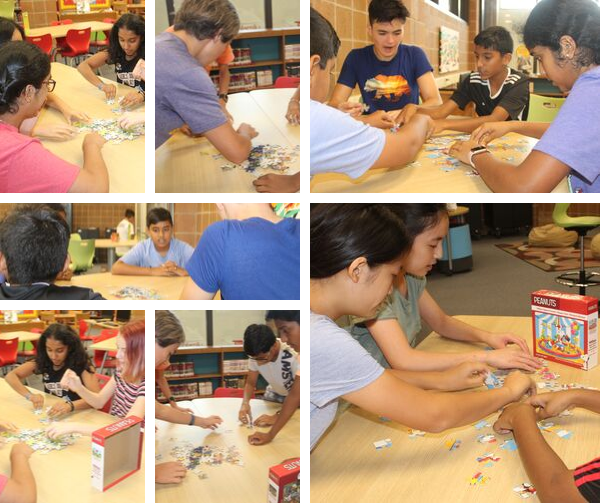 PuzzlePalooza Begins In the Library