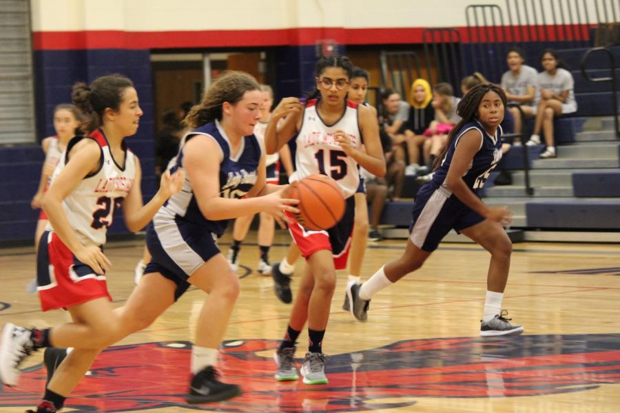 8th Grade Girls Basketball Beats Pearson Ranch 38 to 17