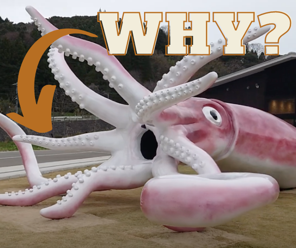 Wasting Covid Relief Money on a Squid Statue