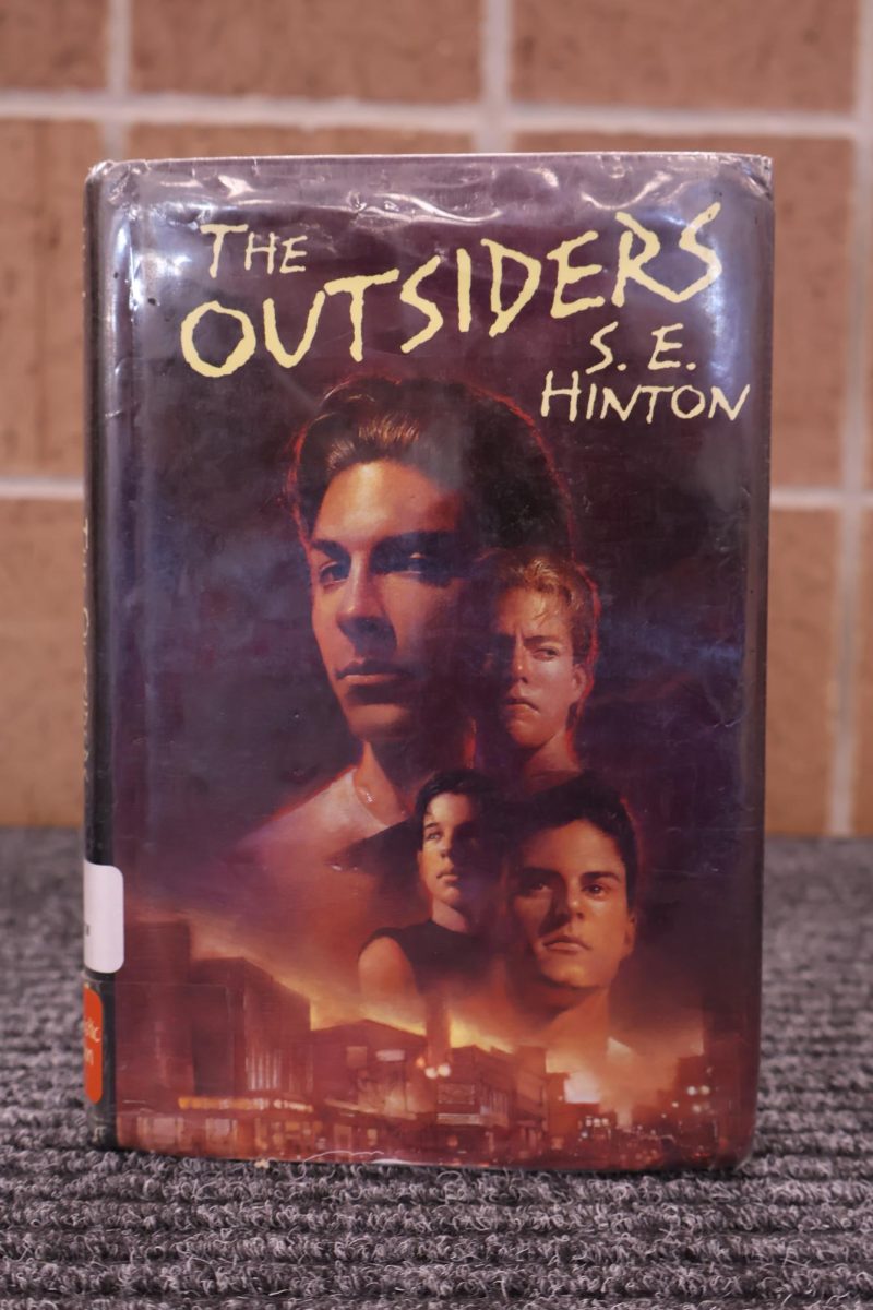 The book The Outsiders by S. E. Hinton